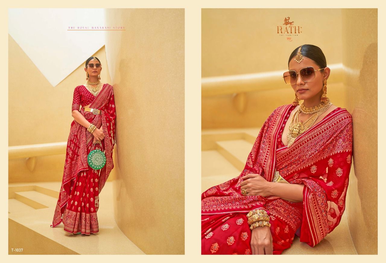 Rath Rajkanya Function Wear Wholesale Designer Sarees Catalog